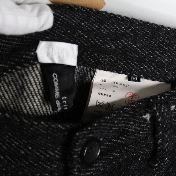 Comme Des Garcon CDG Joyce Tricot Wool Pants Med - Picture 4 of 6